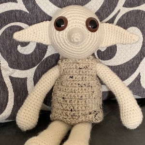 Handmade Crochet House Elf Doll #standwithsmall