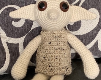 Handmade Crochet House Elf Doll #standwithsmall