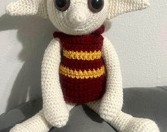 Crochet handmade House Elf Doll