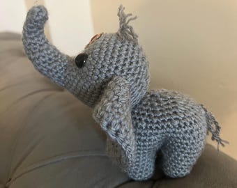 Crochet elephant doll