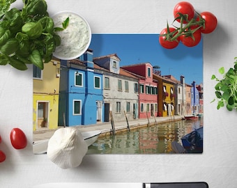 PERSONALISED  Photo Picture Image Kitchen Glass CHOPPING BOARD