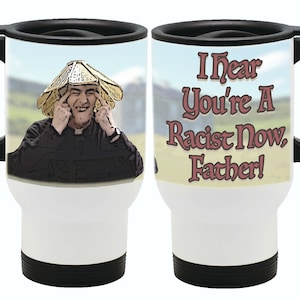 FATHER TED Racist Travel MUG