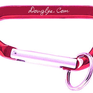 Custom Engraved Carabiner Key Ring