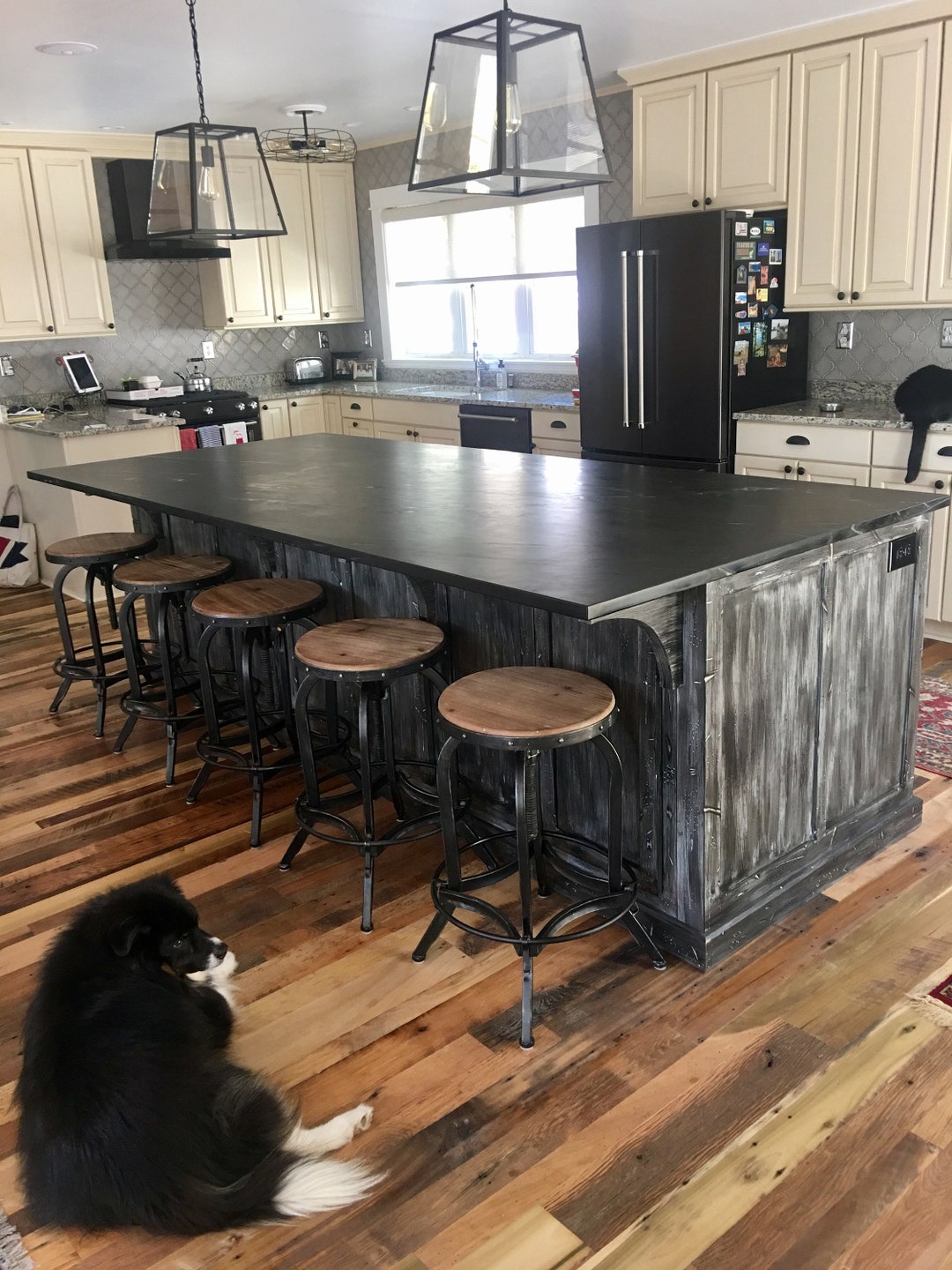 Large Custom Kitchen Island, Center Kitchen Island, Custom Island Etsy
