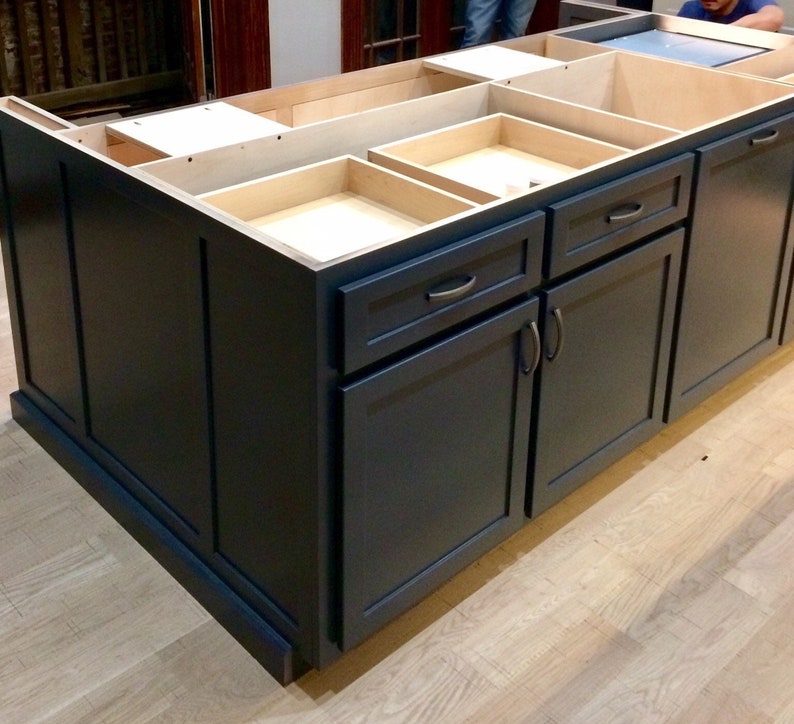 CM902 Large Custom Kitchen Island Custom Cabinetry - Etsy