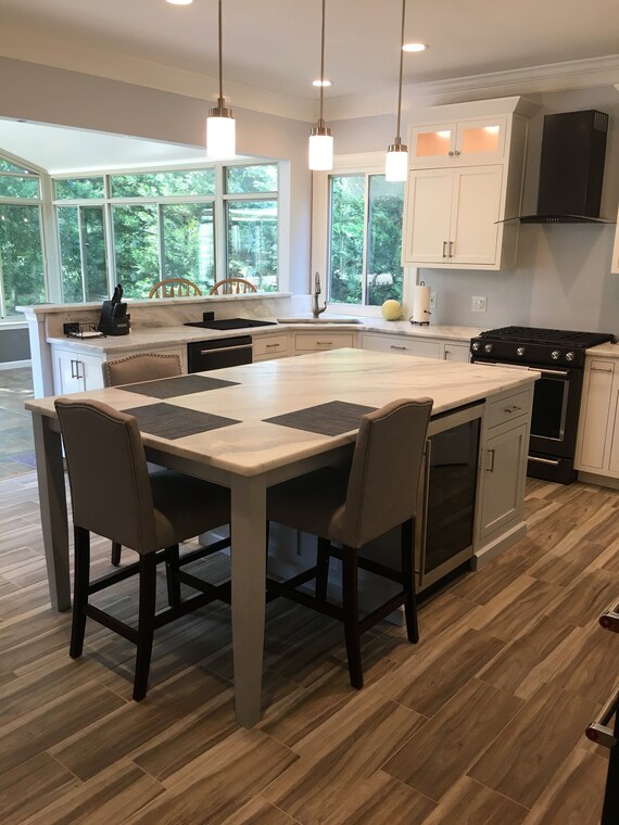 Custom Kitchen Island With Seating Table Appliance Custom Kitchen Island With Seating, Can A Kitchen Island Replace Dining Table