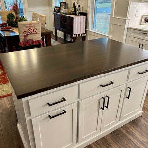 Model Atlantic-60 Custom Kitchen Island with Seating image 2