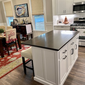 Model Atlantic-60 Custom Kitchen Island with Seating image 3