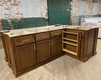 Large Custom Kitchen Island