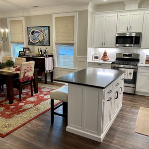 Model*  Atlantic-60   Custom Kitchen Island with Seating