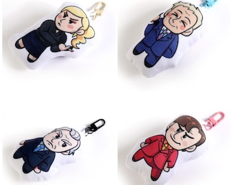Better Call Saul Chibi Plush Keychains!