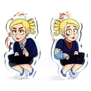 Kim Wexler Double-Sided Chibi Keychain (Better Call Saul)