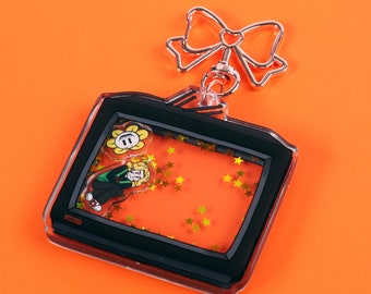 h!Flowey Shaker Keychain (Undertale/Human Flowey)