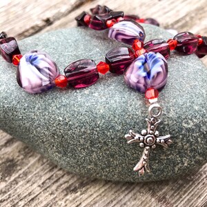 Pretty Sea Shell Protestant Anglican Prayer Beads