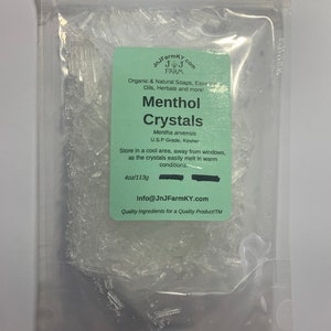 Menthol Crystals Food Grade, Kosher & USP image 4