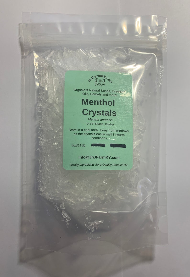 Menthol Crystals Food Grade, Kosher & USP image 4