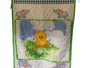 Baby Chick Handquilted Lap Quilt