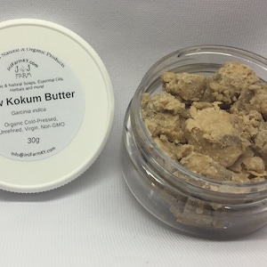 Kokum Butter - Unrefined Raw Organically Grown/Wild Harvested