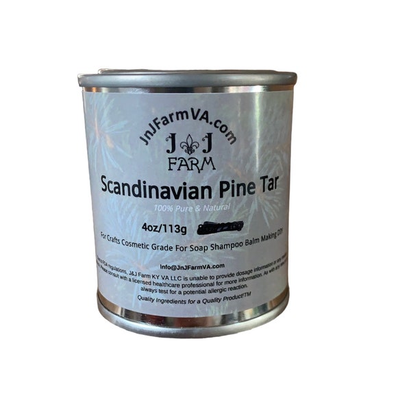 Scandinavian Pine Tar 100% Pure Natural Organic For Woodworking Cosmetic Grade For Soap Shampoo DIY Crafts