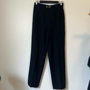 Vintage Gianni Sport High Waisted Straight Leg Dress Pants