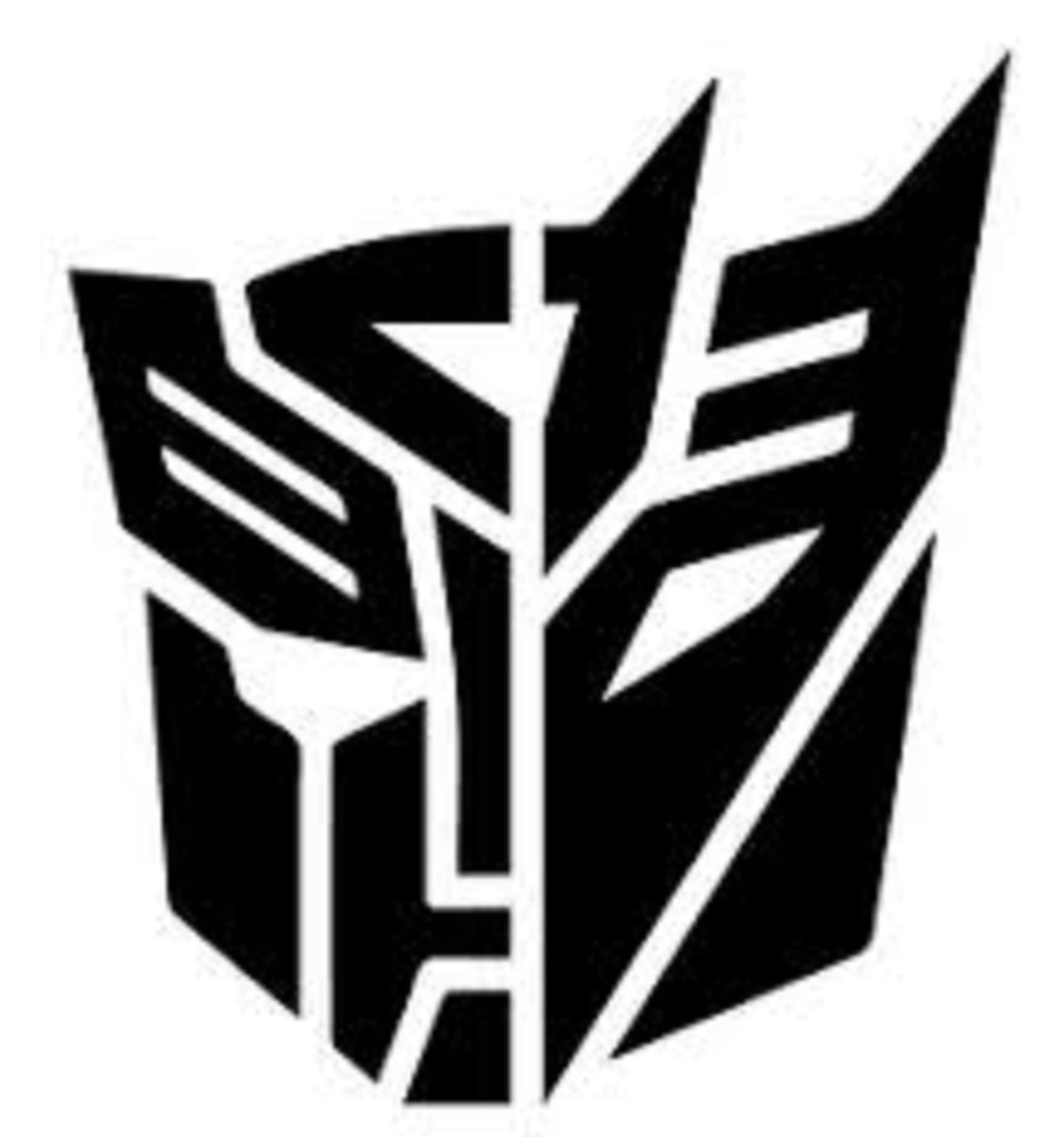 Transformers Autobot/Decepticon Logo Etsy