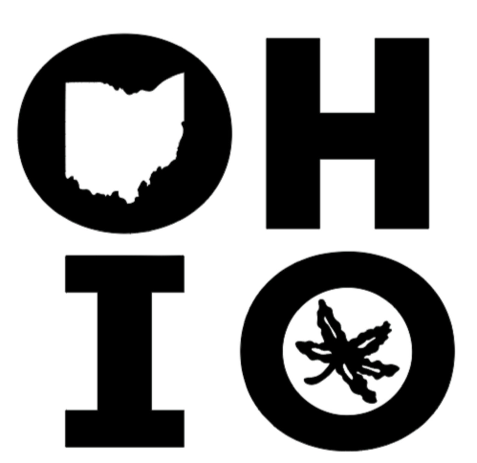 Ohio State Vinyl Decal Etsy