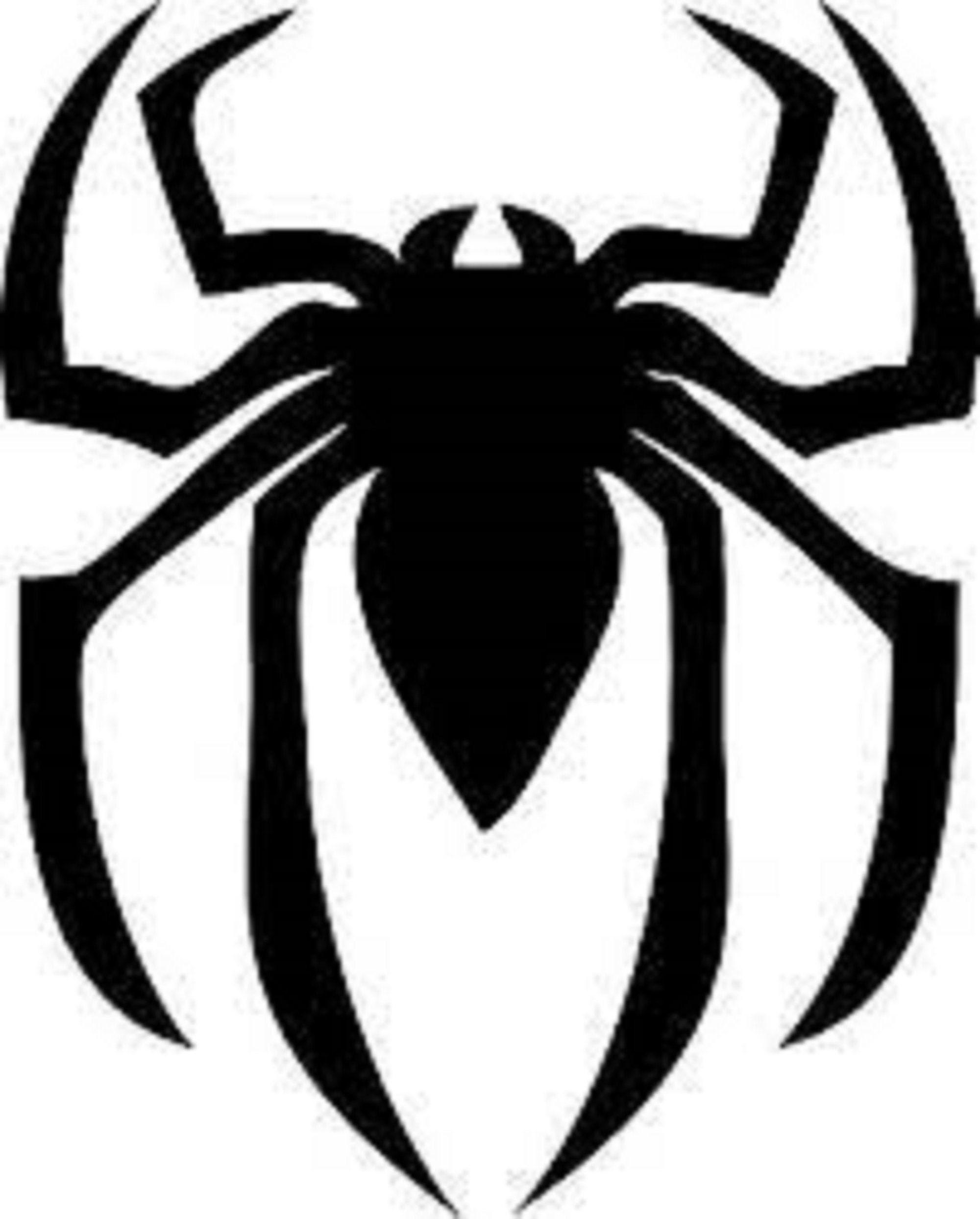 Spiderman Logo Vinyl Decal Etsy