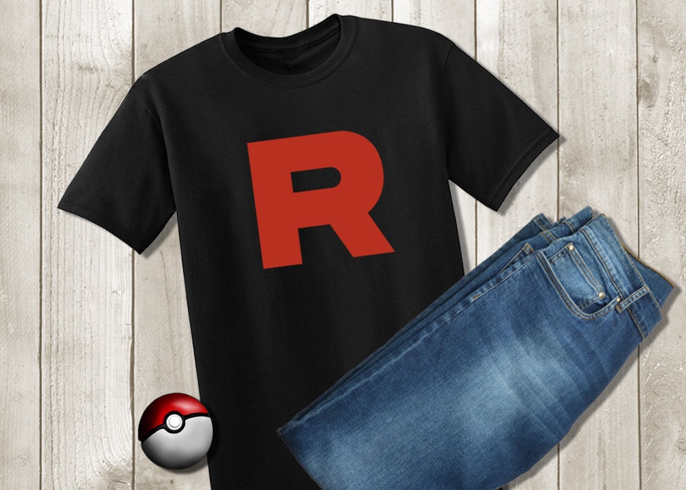 Pokemon Go Team Rocket Shirt - Pokemon Tshirt - Team Rocket Tee - Pokemon Cosplay - Kids Children's Tshirt or Unisex Adult Shirt