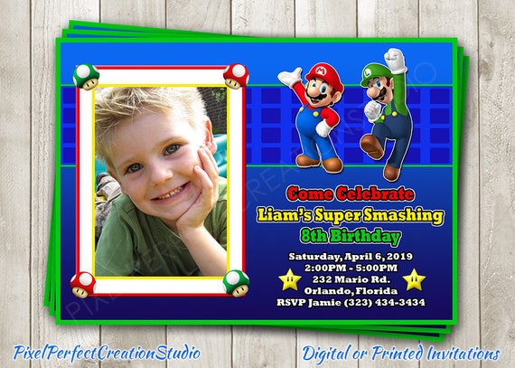 Cartes De Voeux Papeterie 10 X Personnalise Super Mario Brothers Fete D Anniversaire Invitations Avec Enveloppes 16 Maison Cartes De Voeux Papeterie 10 X Personnalise Super Mario Brothers Fete D Anniversaire Invitations Avec Enveloppes 16 Maison