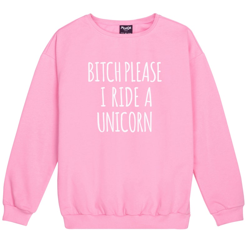 sweater crop unicorn
