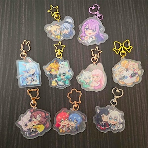 Duo Acrylic keychain