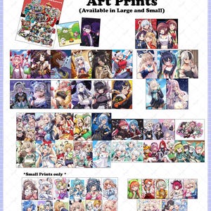 Limited quantity: Assorted large art prints