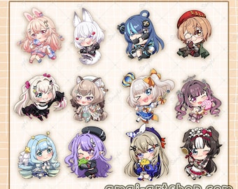 Phase Acrylic Keychain