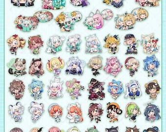 Misc Indie Vtuber Acrylic Keychain