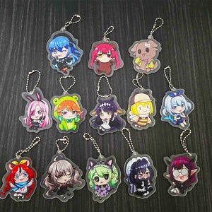 HoloEN Alt Costume keychain