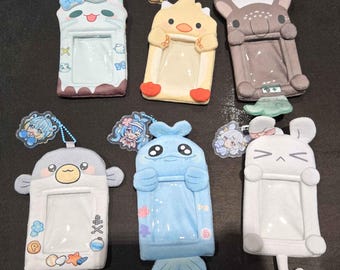 Indie Vtuber Plush Photo Card Holder