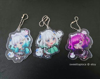 Mint 2.0 3.0 Maid Lilac Acrylic Keychain