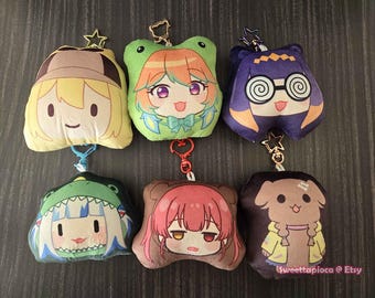 Hololive Plush Keychain /soft plushie/ cute/ kawaii plush/Collectables