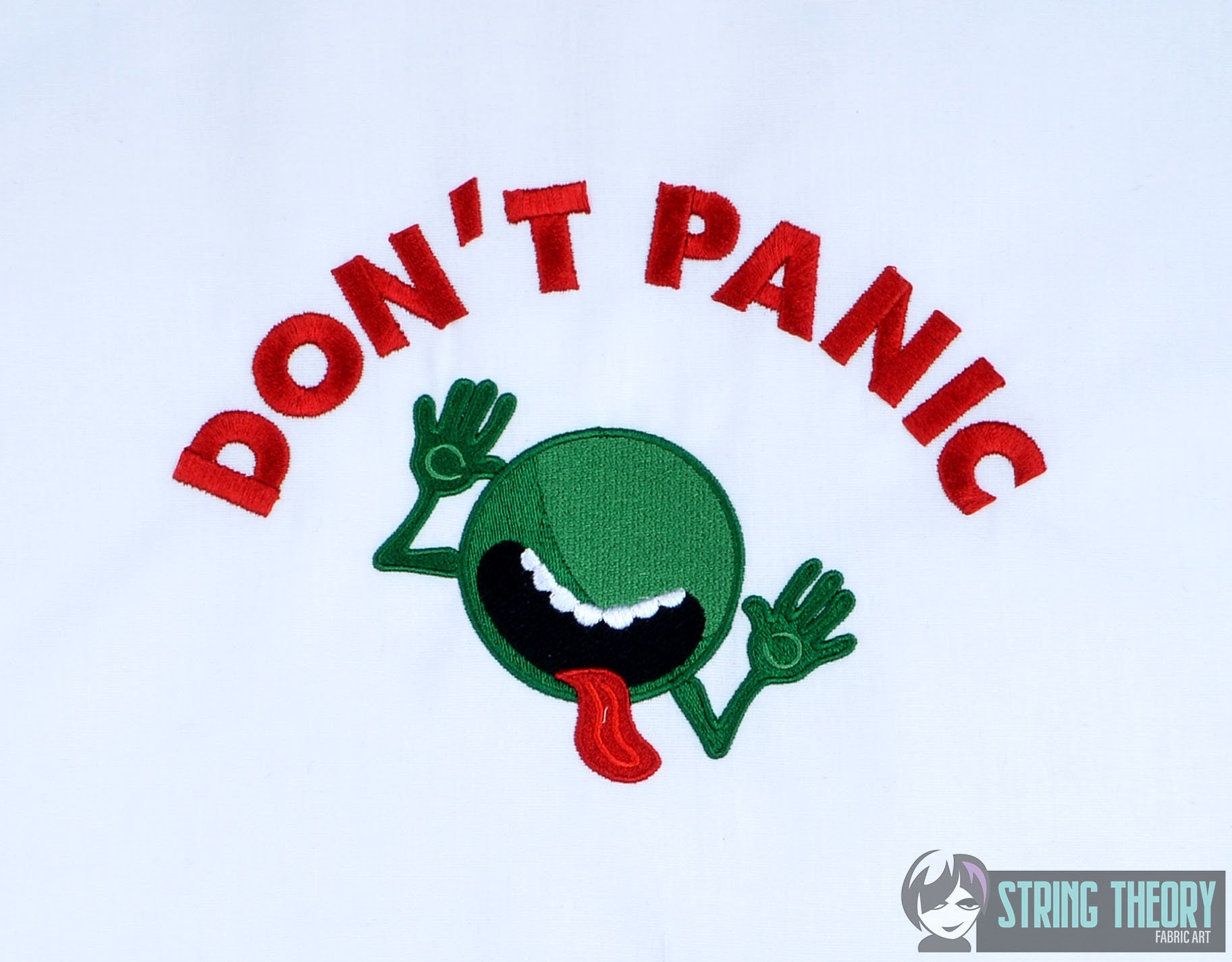 Hitchhiker's Guide to the Galaxy Don't Panic 5x7 Etsy