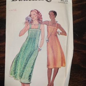Vintage 1960s Butterick Dress Pattern 5355