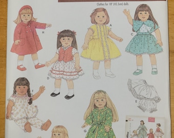 Simplicity Pattern 4347 Doll Outfits