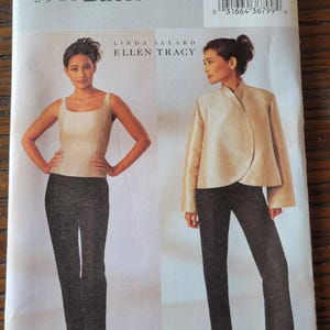 Vintage 2003 Butterick Misses 'Petite Jacke, Top & Hose Muster 3916