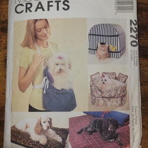 McCall&#39;s Craft Pattern 2270 Pet Accessories