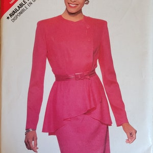 See & Sew Vintage 1989 Top and Skirt Pattern 6895
