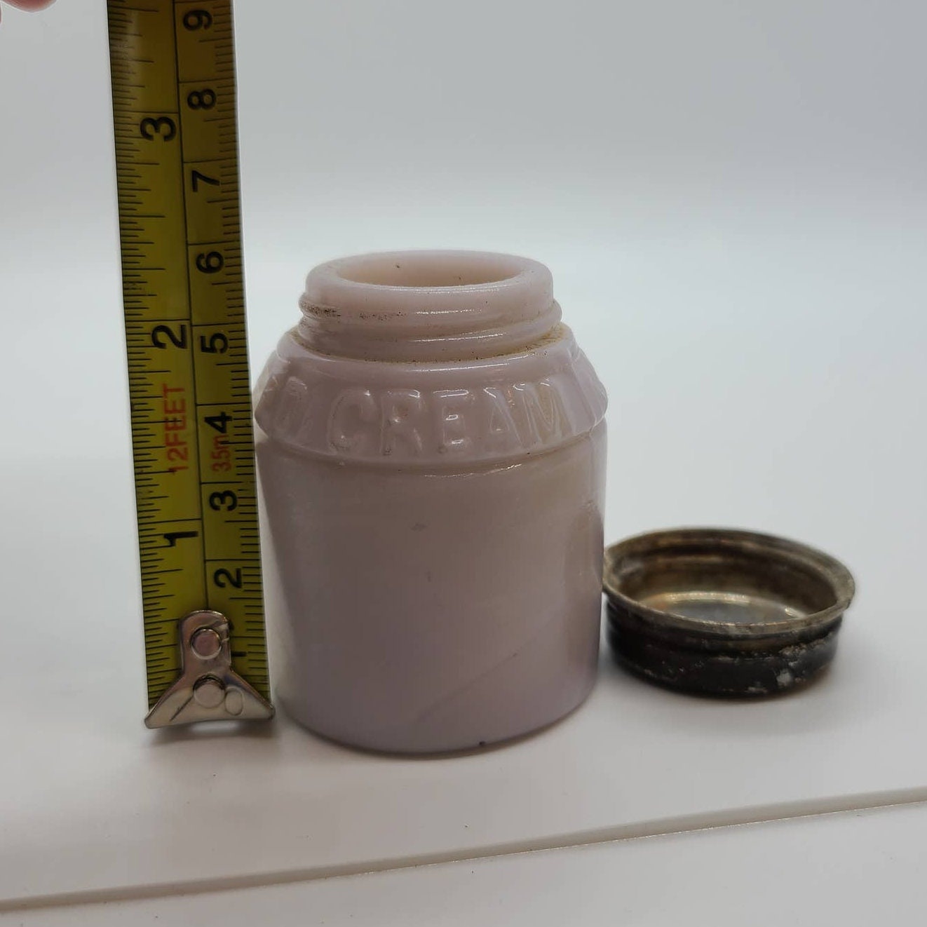 Vintage Ingrams Milkweed Cream Jar Rose Color with lid Etsy