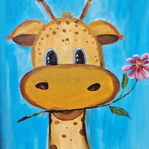 Original Acrylic painting, Art for Kids, Wall Decoration