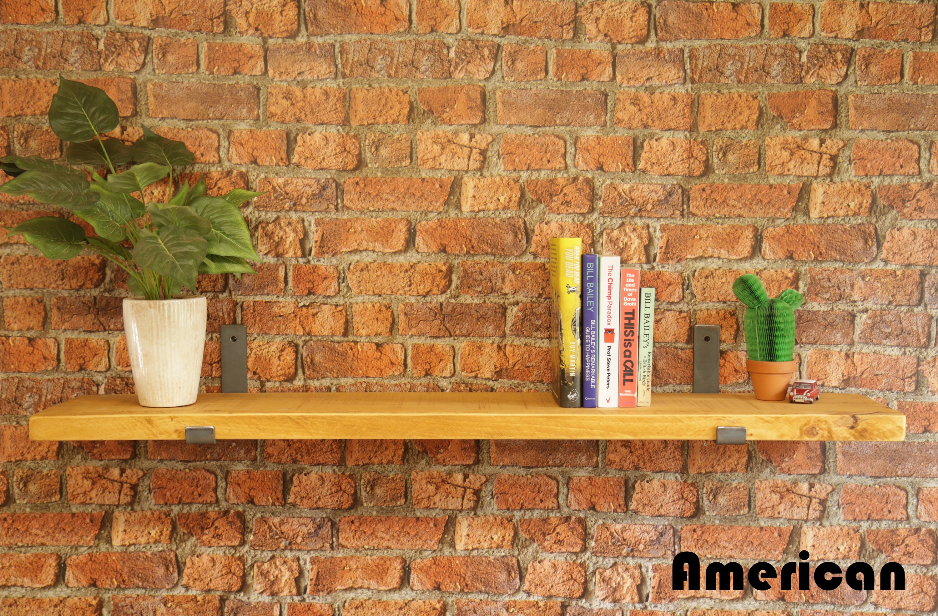 Estantes rústicos estante de madera montado en la pared | Etsy