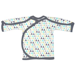 Wilson IV Shirt | Preemie baby clothes | Preemie Clothes | NICU Friendly Clothing | Preemie Boy | Micro Preemie clothing