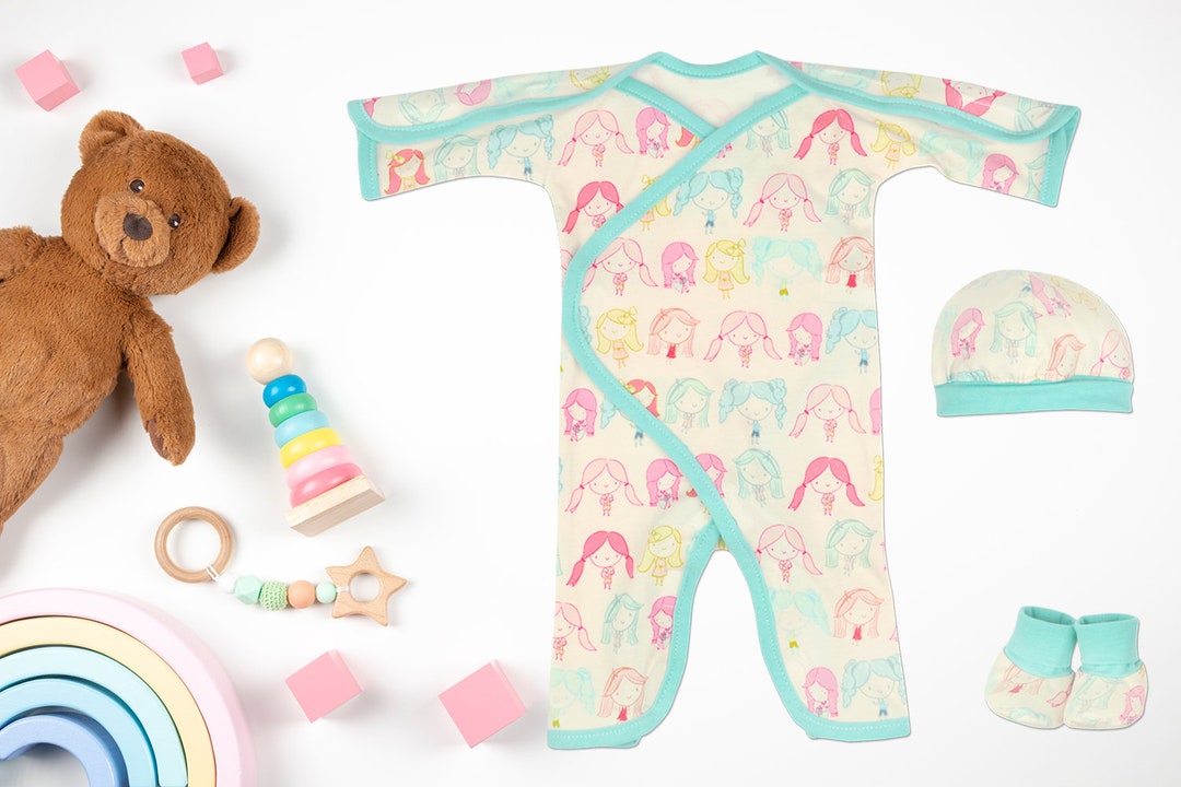 Preemie Clothes Preemie Girl preemie Baby Clothes NICU Friendly