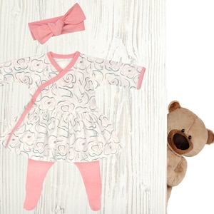 Julia Dress | Preemie clothes | Preemie coming home outfit | Preemie Baby clothes | Preemie girl dress | Newborn dress | NICU Gift